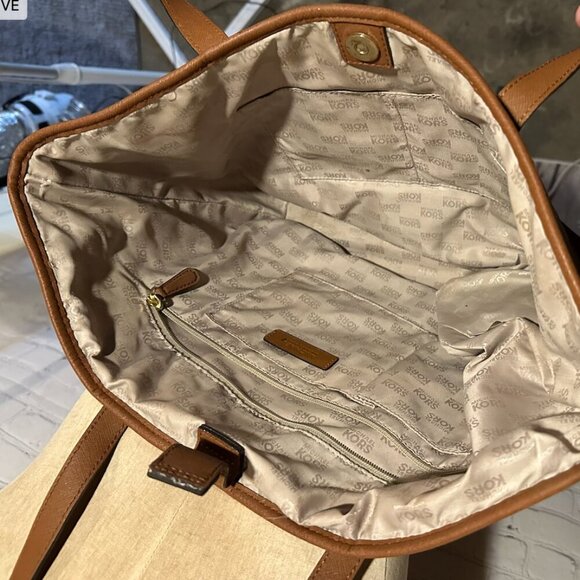 MICHAEL KORS Jet Set Large Logo Tote Shoulder bag - Picture 2 of 4